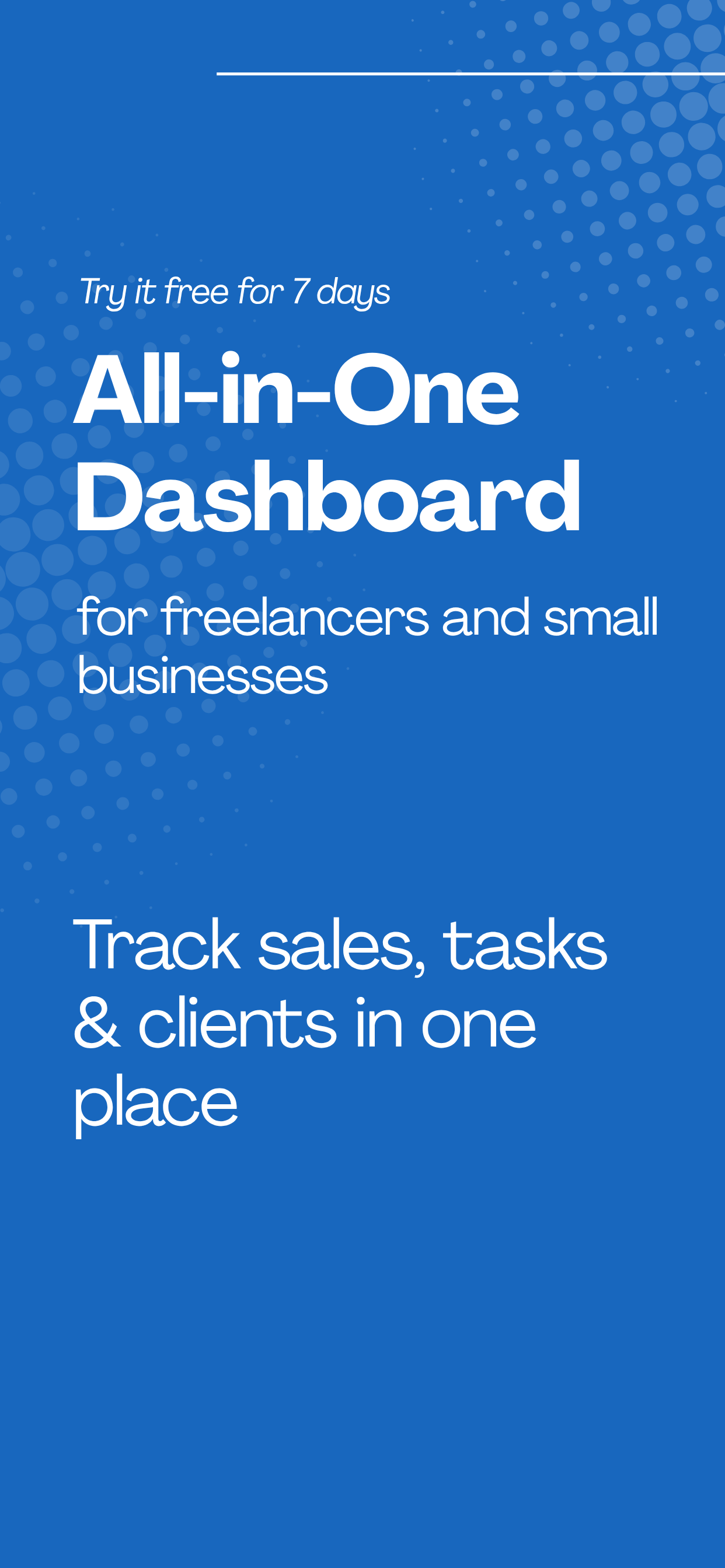 Simple CRM - Dashboard with analytics